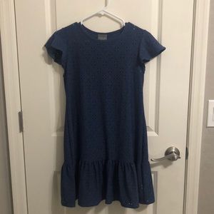 Blue dress